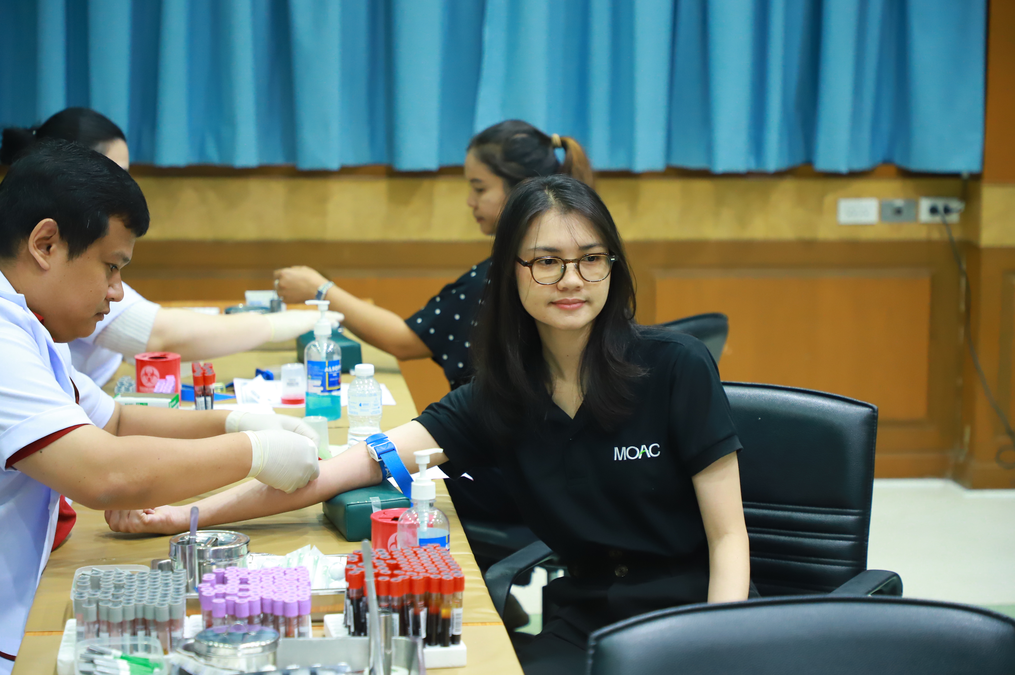 title - ส.ป.ก.ร่วมกับ คณะเทคนิคการแพทย์ มหาลัยมหิดล จัดกิจกรรมตรวจสุขภาพประจำปีให้กับข้าราชการและบุคลากร ส.ป.ก.